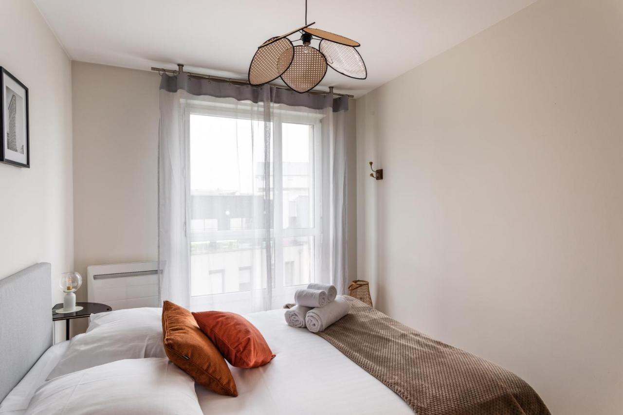 Le Vilona - T3 Moderne Avec Parking Prive Apartamento Rennes Exterior foto